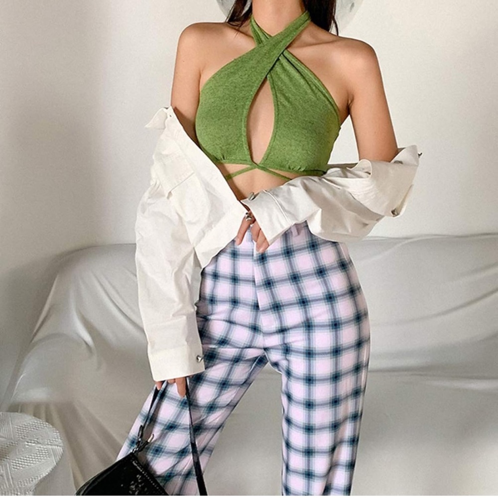 Halter Top Crossed